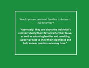 Learn to Live Recovery Client Testimonial